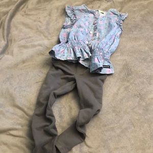Top and leggings